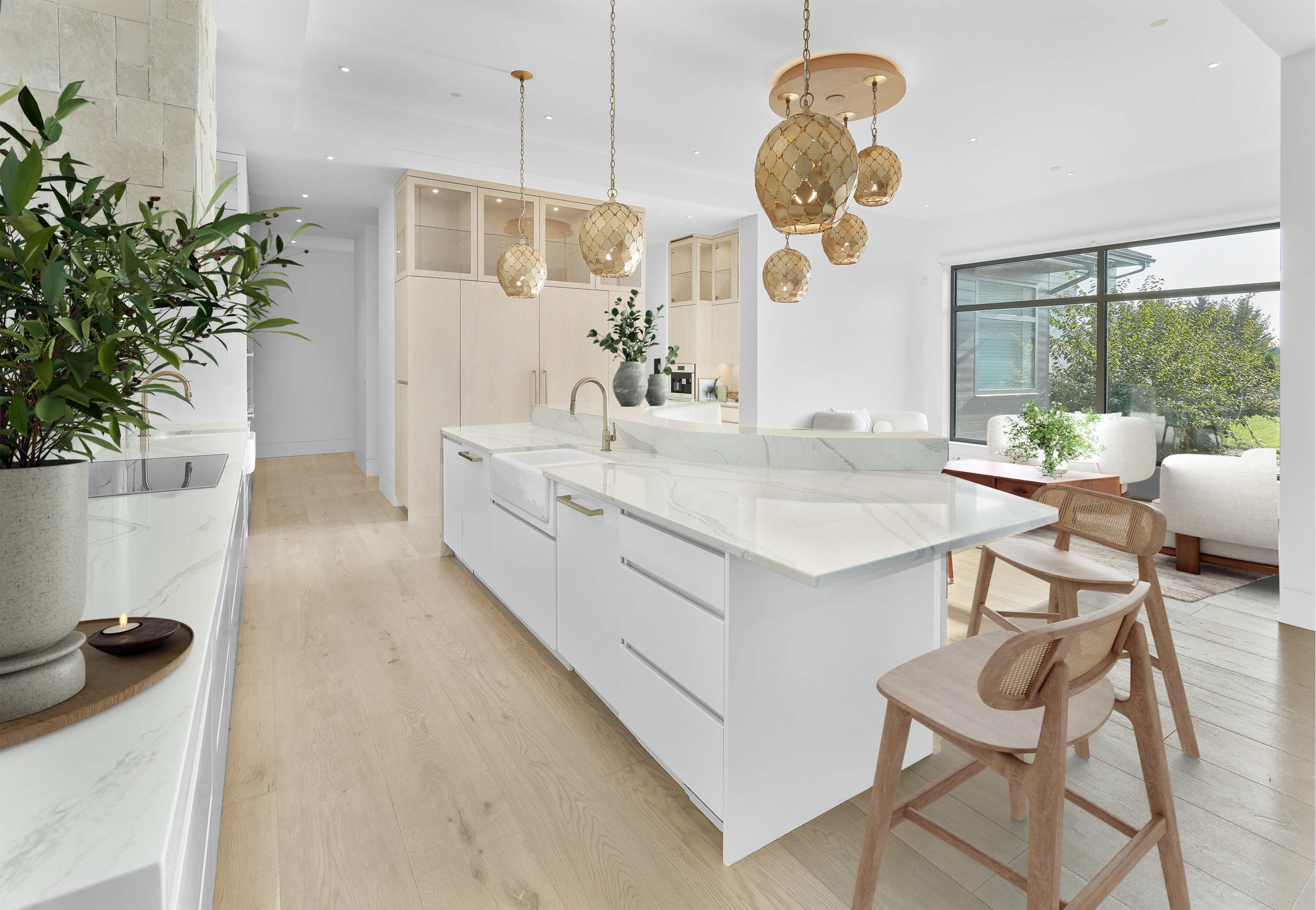 Kitchen in 46 Kingsford Crescent home for sale in St. Albert by Holland & Associates Real Estate.